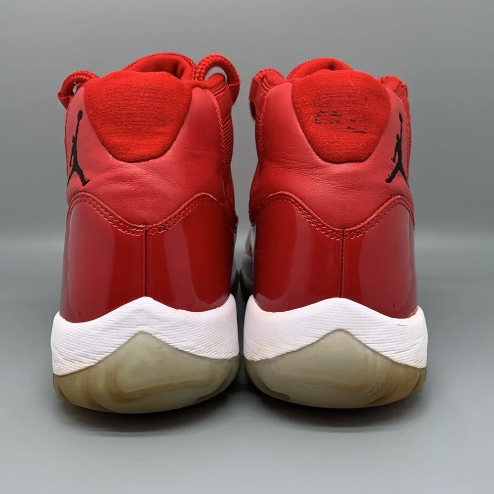 Jordan 11 Retro High Win Like '96 Basketball‎ Shoes 378037-623 Men's Sz 10.5